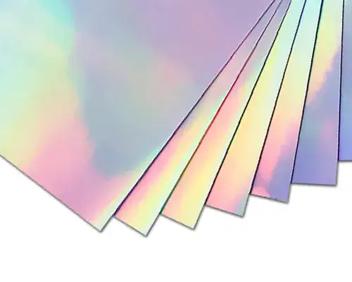 Holografisches Silberpapier jpg