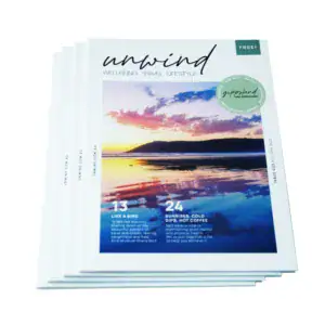 Druck von Broschüren