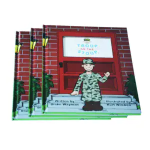 Hardcover-Kinderbuchdruckerei in China