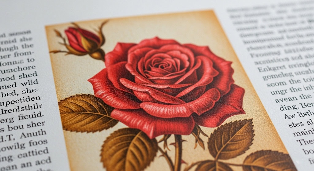 Image montrant la couleur incorrecte des pages imprimées d'un livre