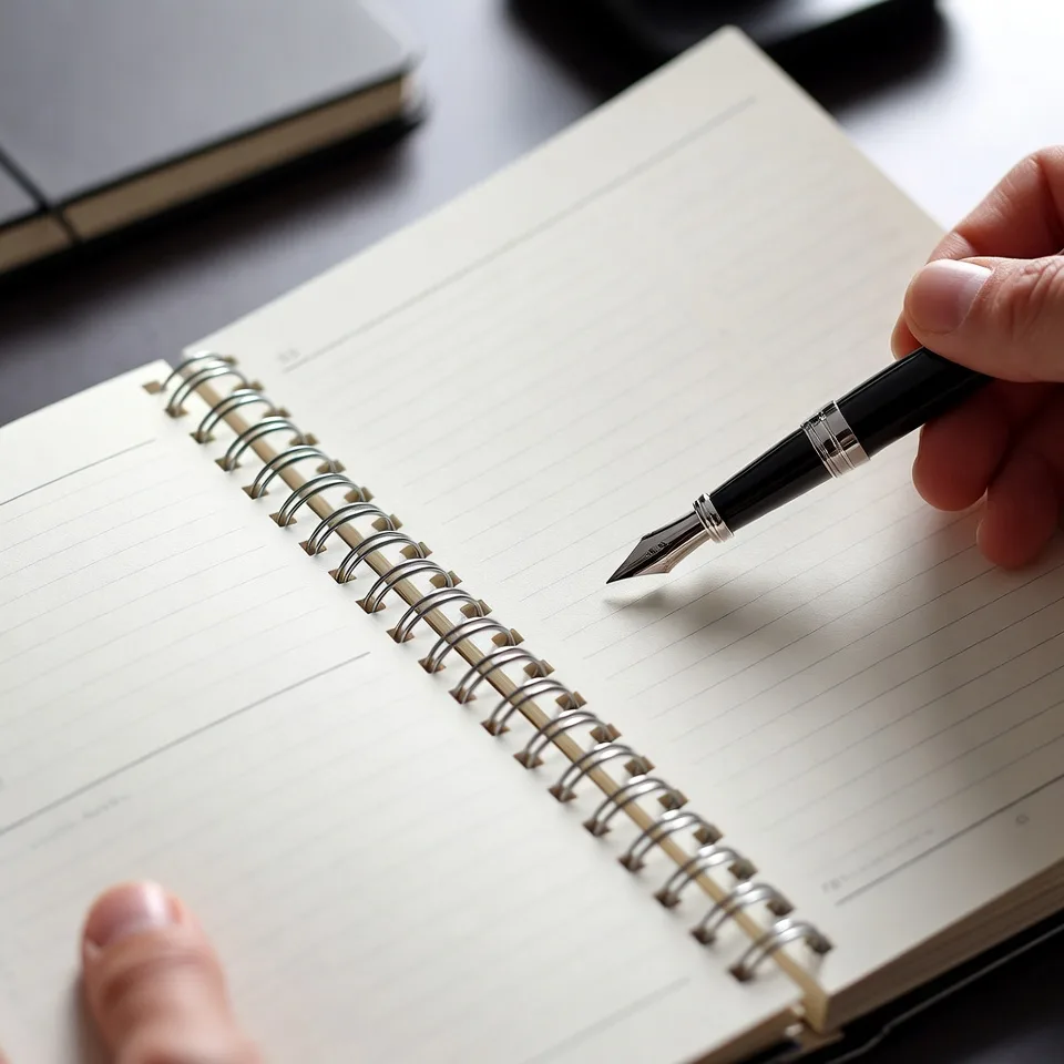 Premium 360 Degree Rotating Spiral Bound Planner.