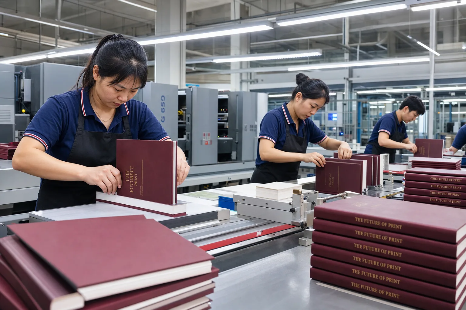 Chinese Operators Casing Hardcover Books Line
