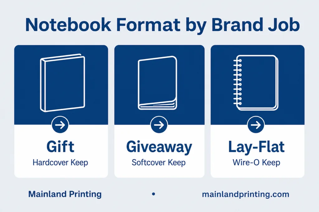 Hardcover vs Softcover vs Wire-O Notebooks: Pick Your Brand Format