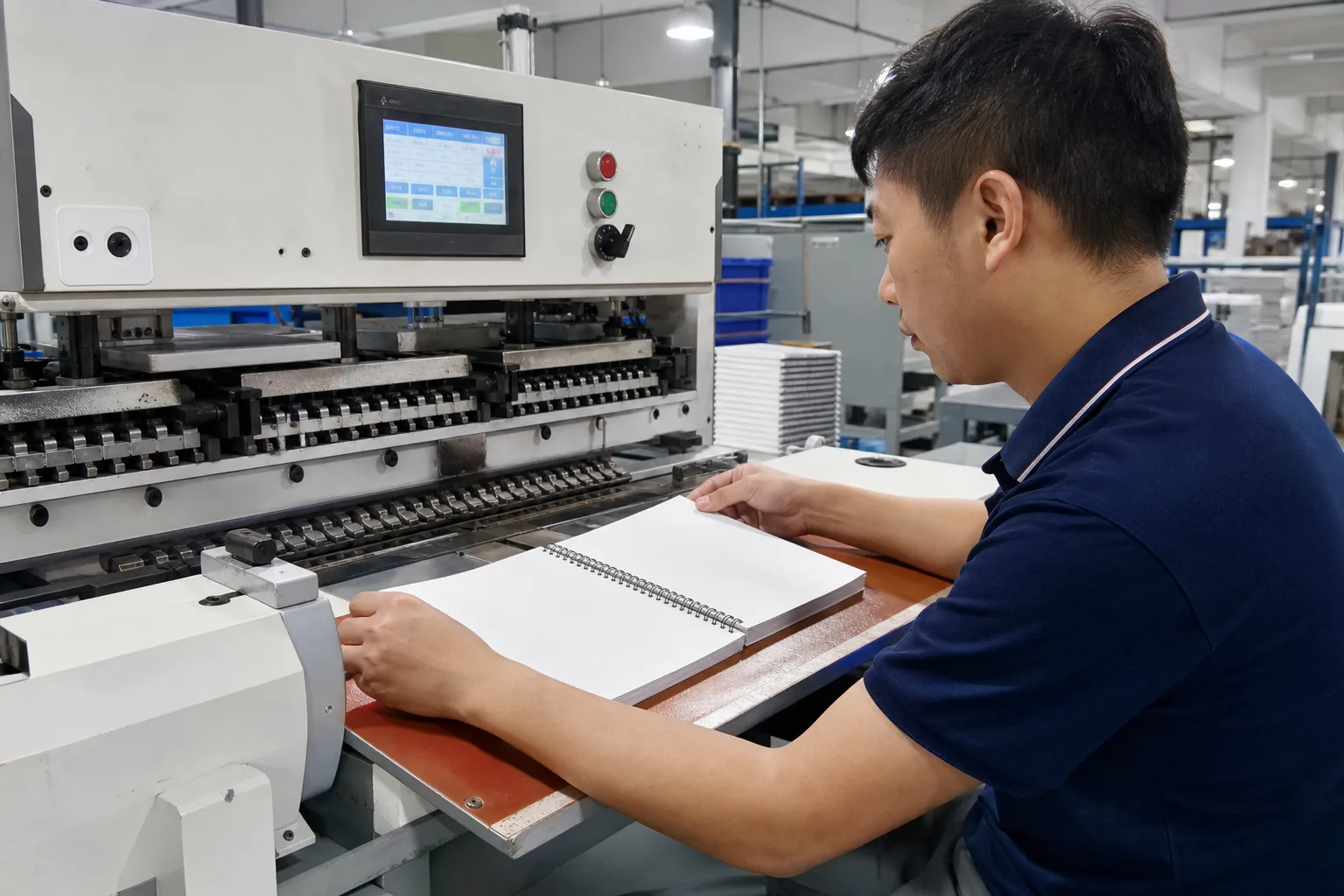 Operator Binding Wire O Notebooks Lay Flat
