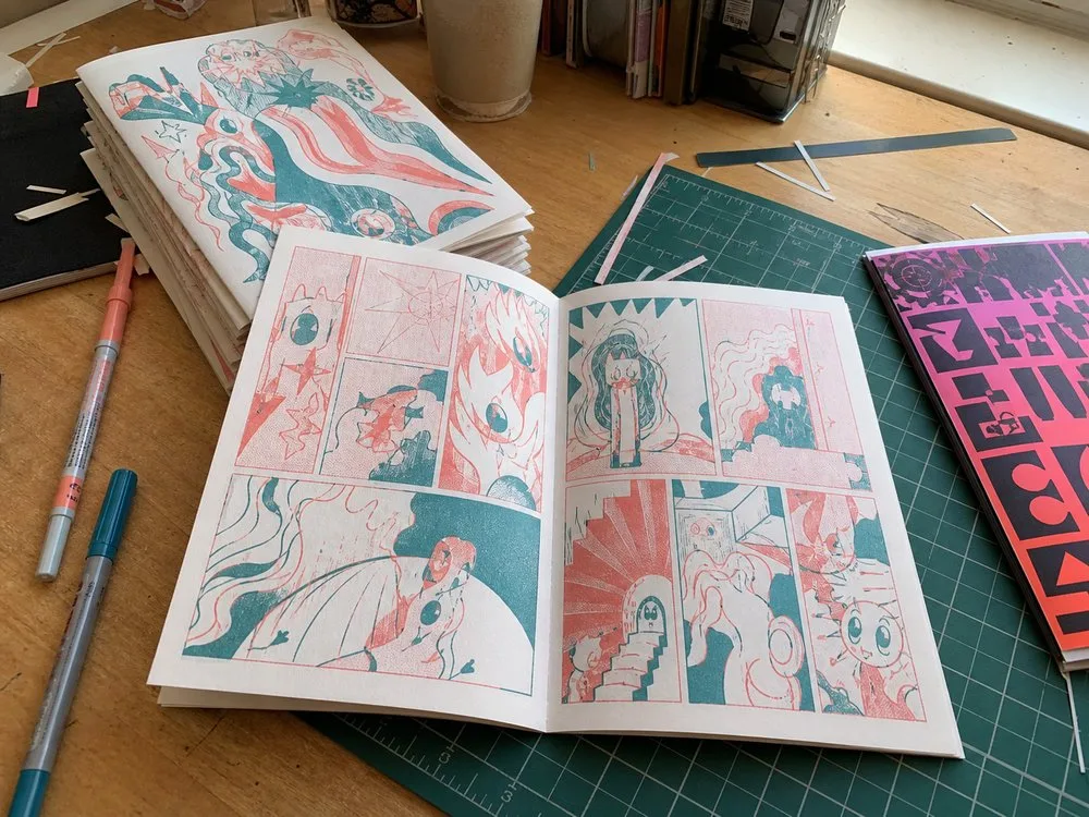 art zine comic issue short run