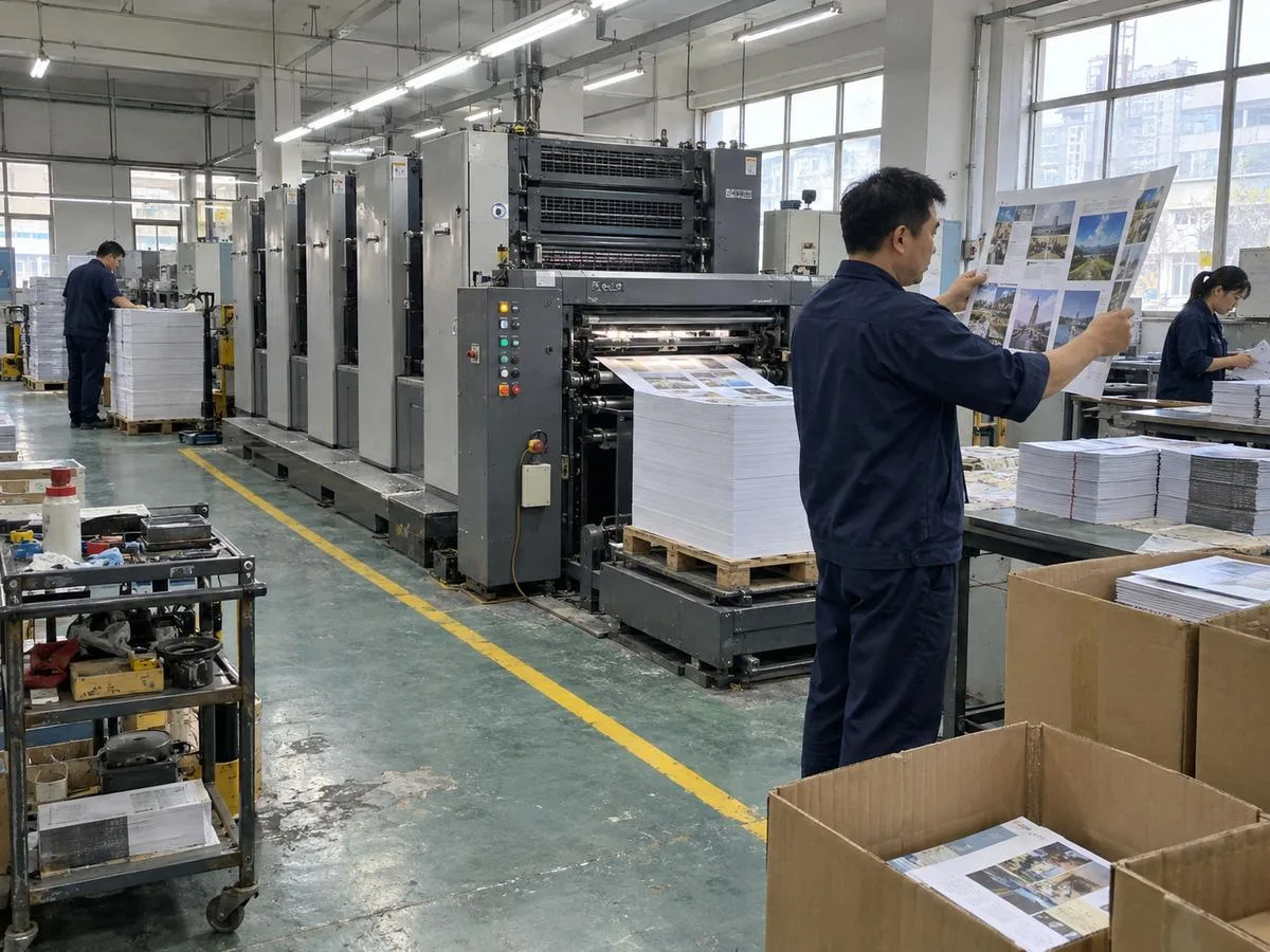 Catalog printing China factory