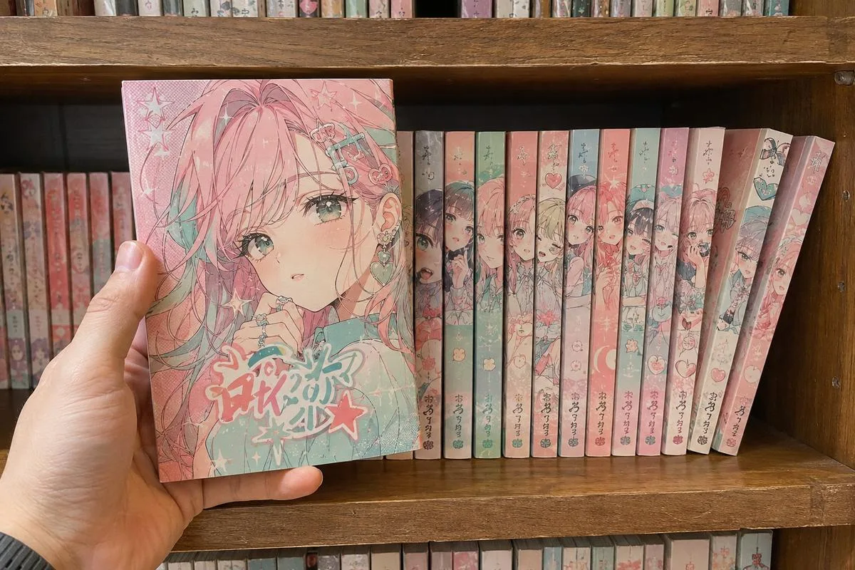 digest manga printing trim size