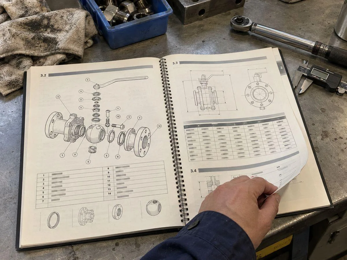 Industrial spec catalog printing