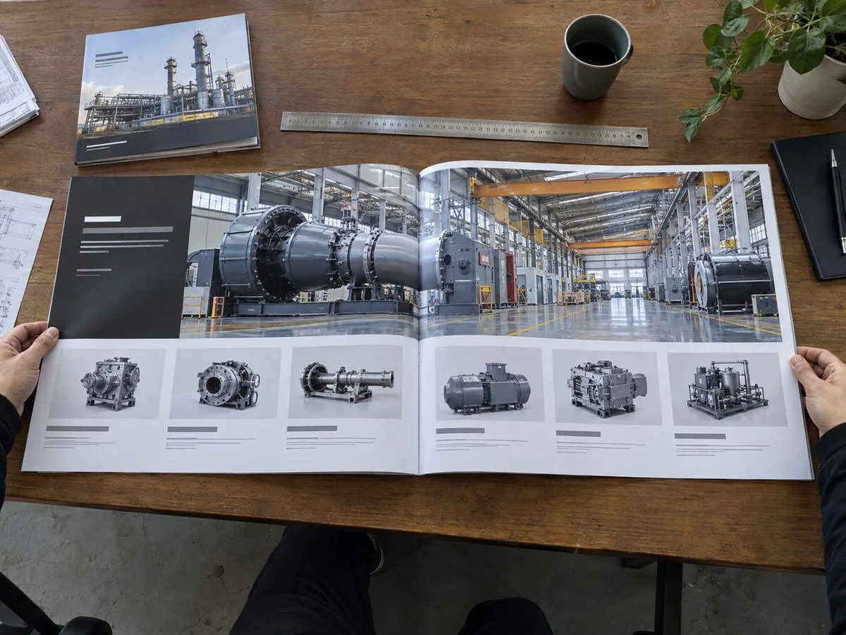 Large format 11x17 catalog