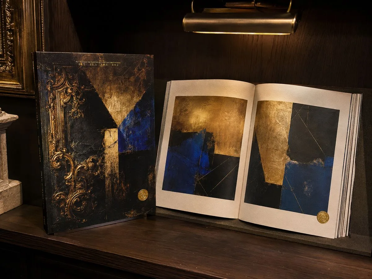 Limited edition art magazine printing