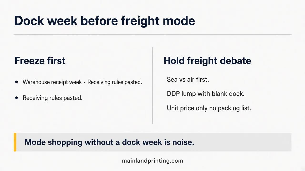 paperback dock week before freight gate Paperback Dock Week Before Freight Gate