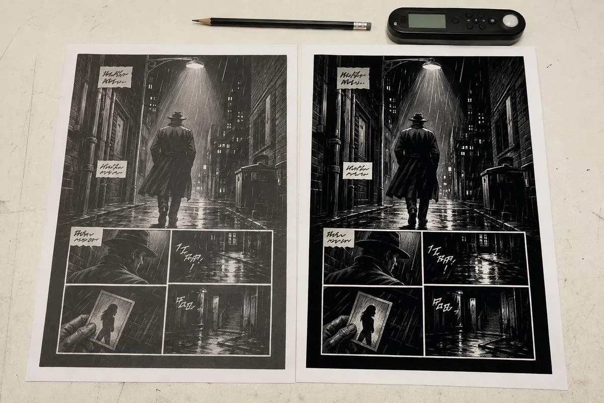 rich black calibration comparison
