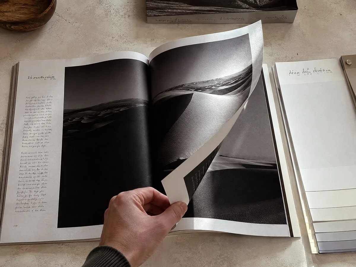 Silk coated magazine pages printing
