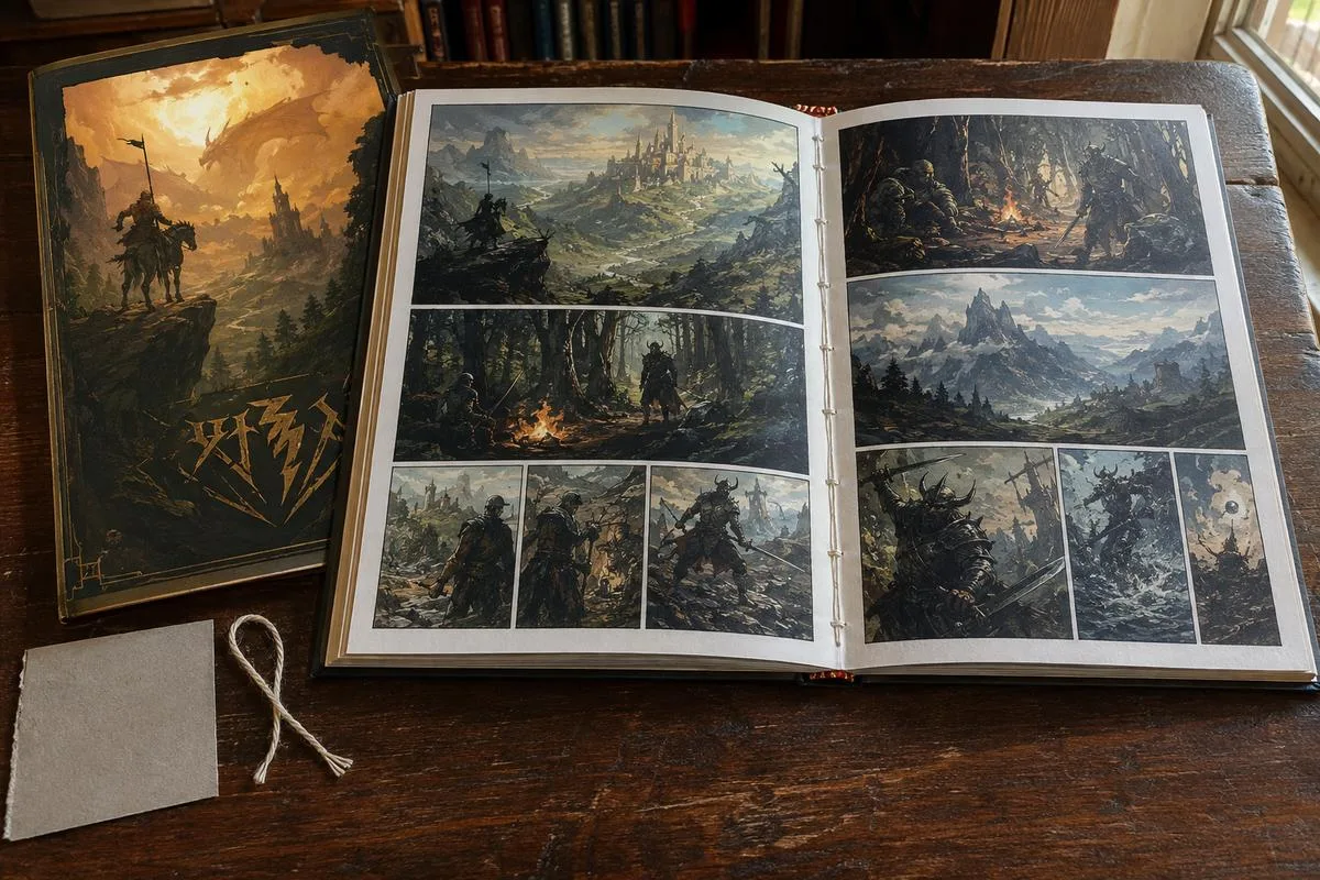 smyth sewn hardcover graphic novel