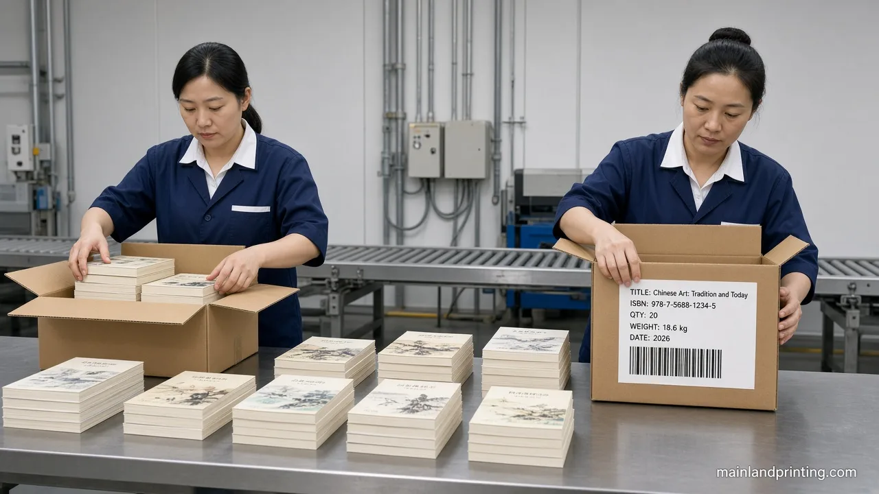 softcover carton labeling packing line Softcover Carton Labeling Packing Line