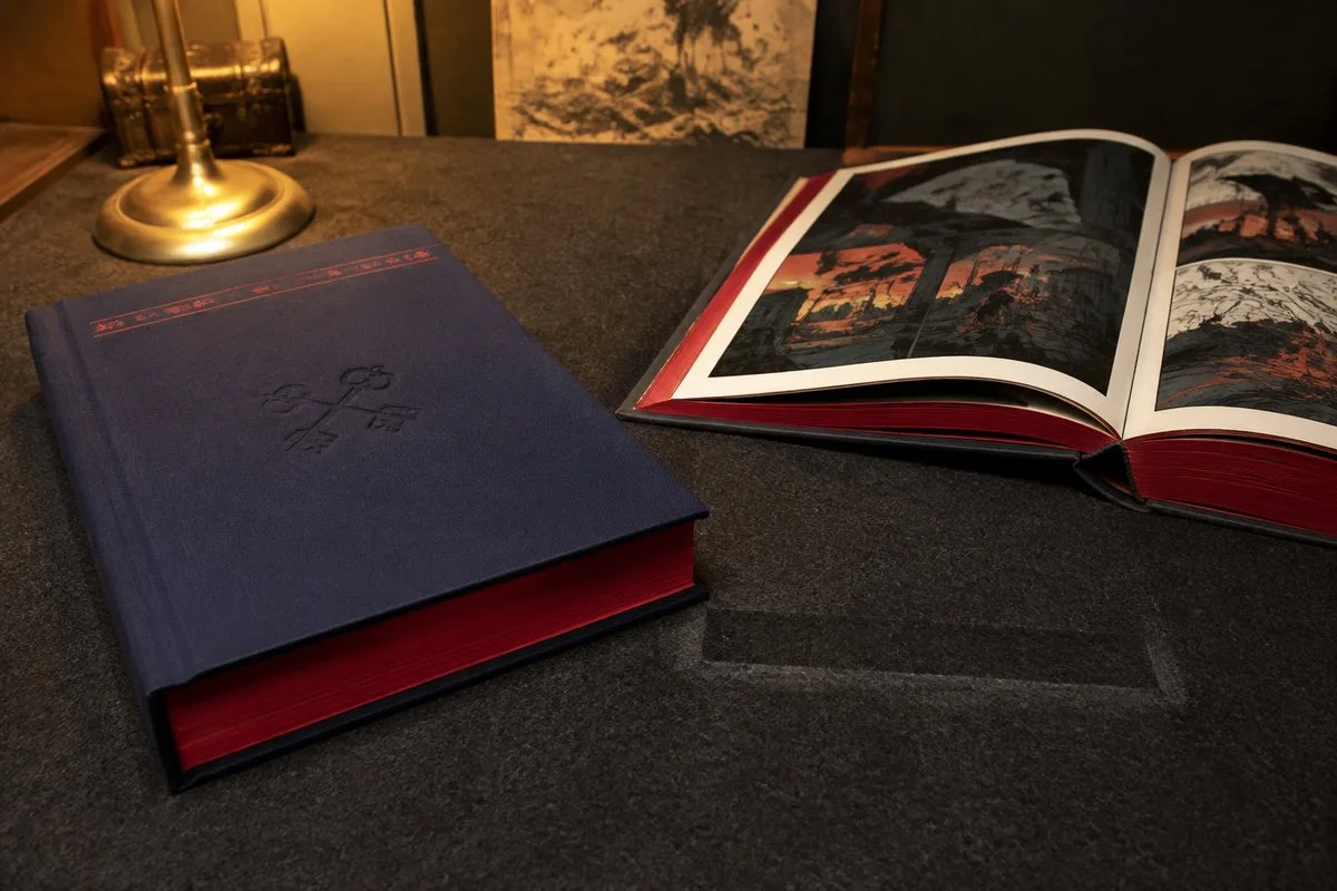 sprayed edges graphic novel hardcover