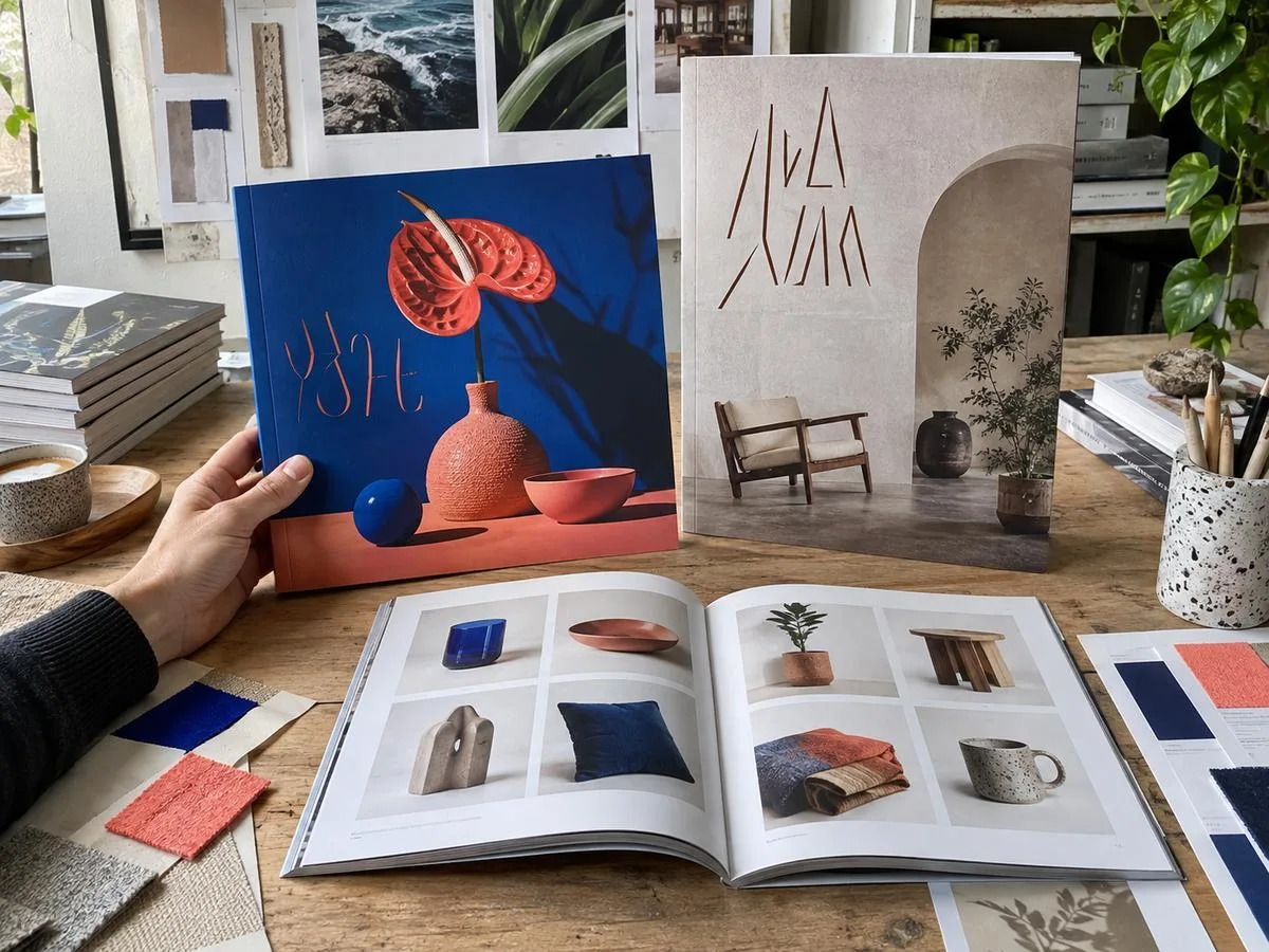 Square catalog printing