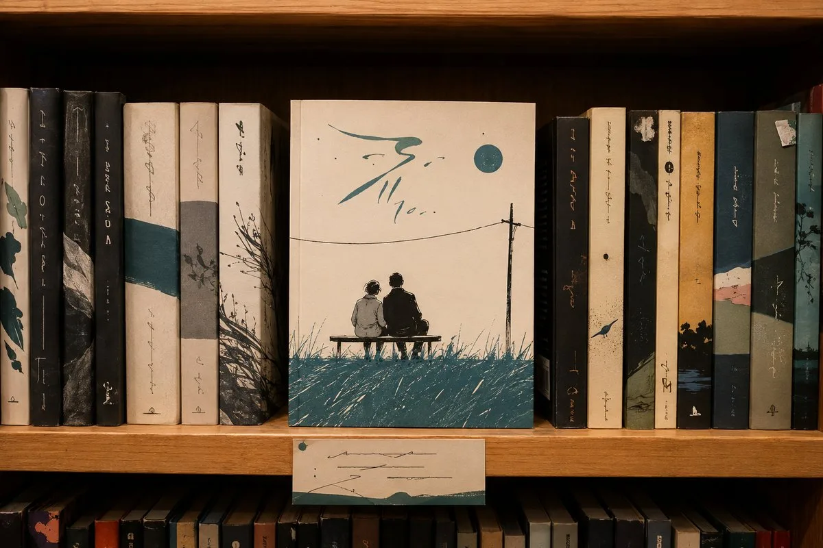 US trade graphic novel bookshelf