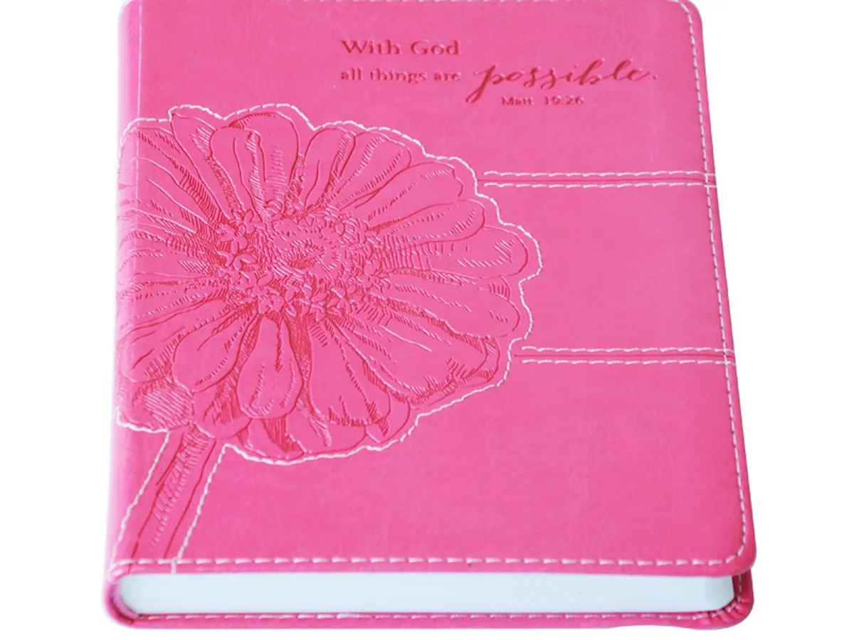 flexibound notebook with flexible sewn spine