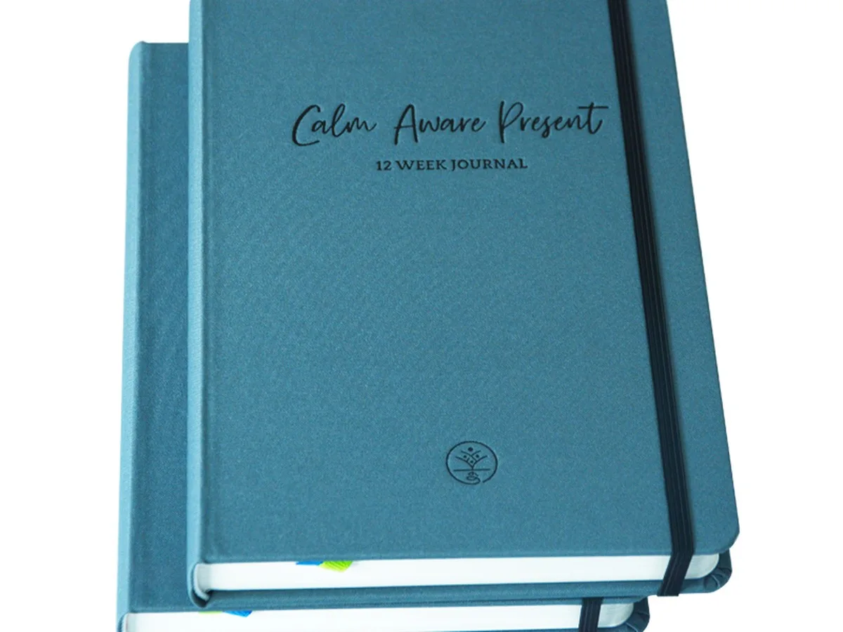 round spine cloth hardcover notebook